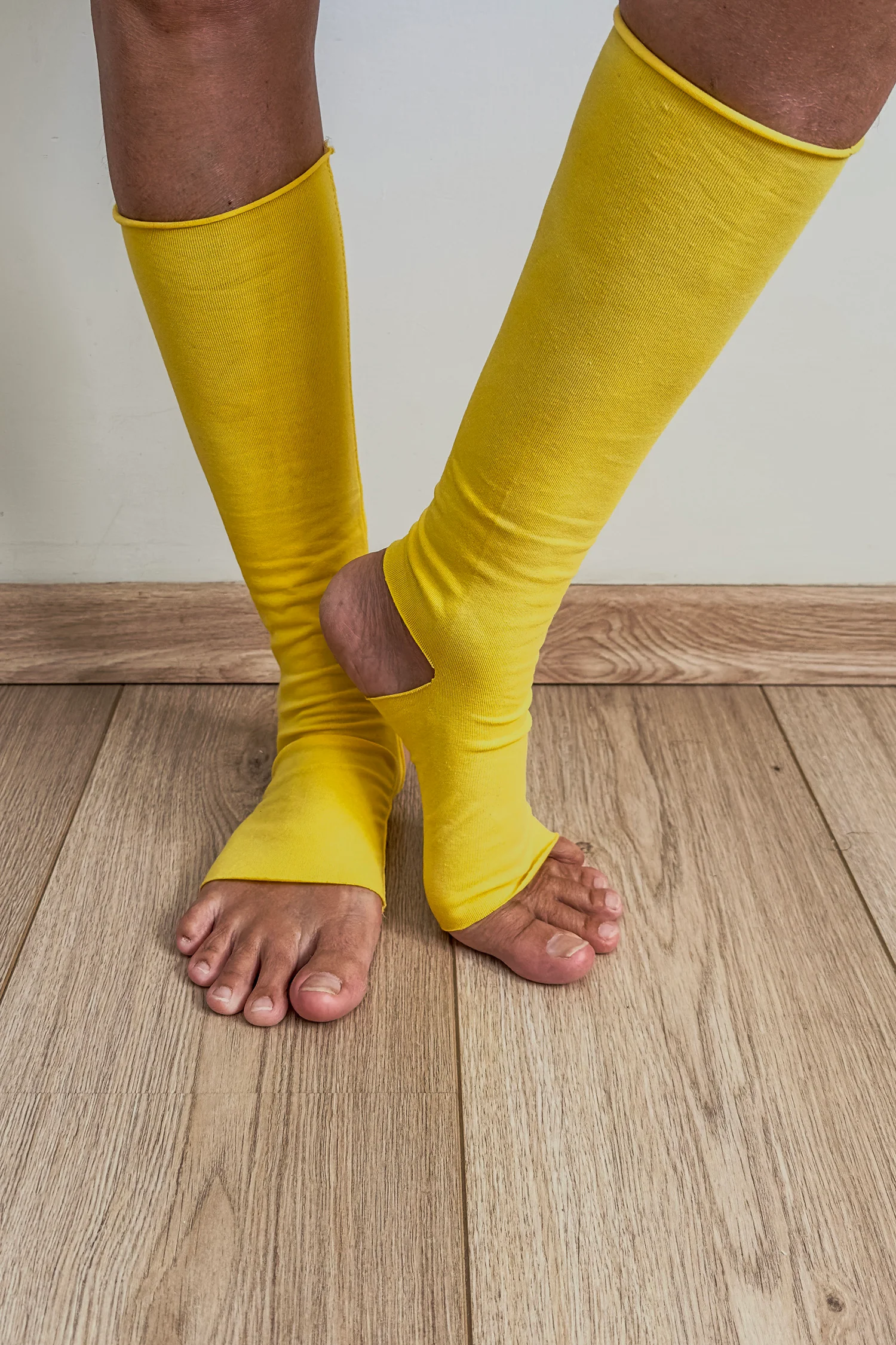 3-Pack Cozy Handmade Yoga Leg Warmers - Image 5