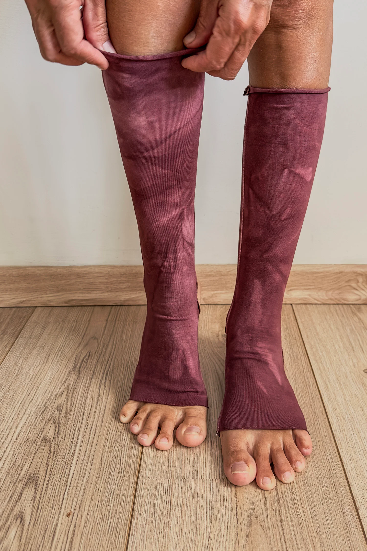 3-Pack Cozy Handmade Yoga Leg Warmers - Image 8