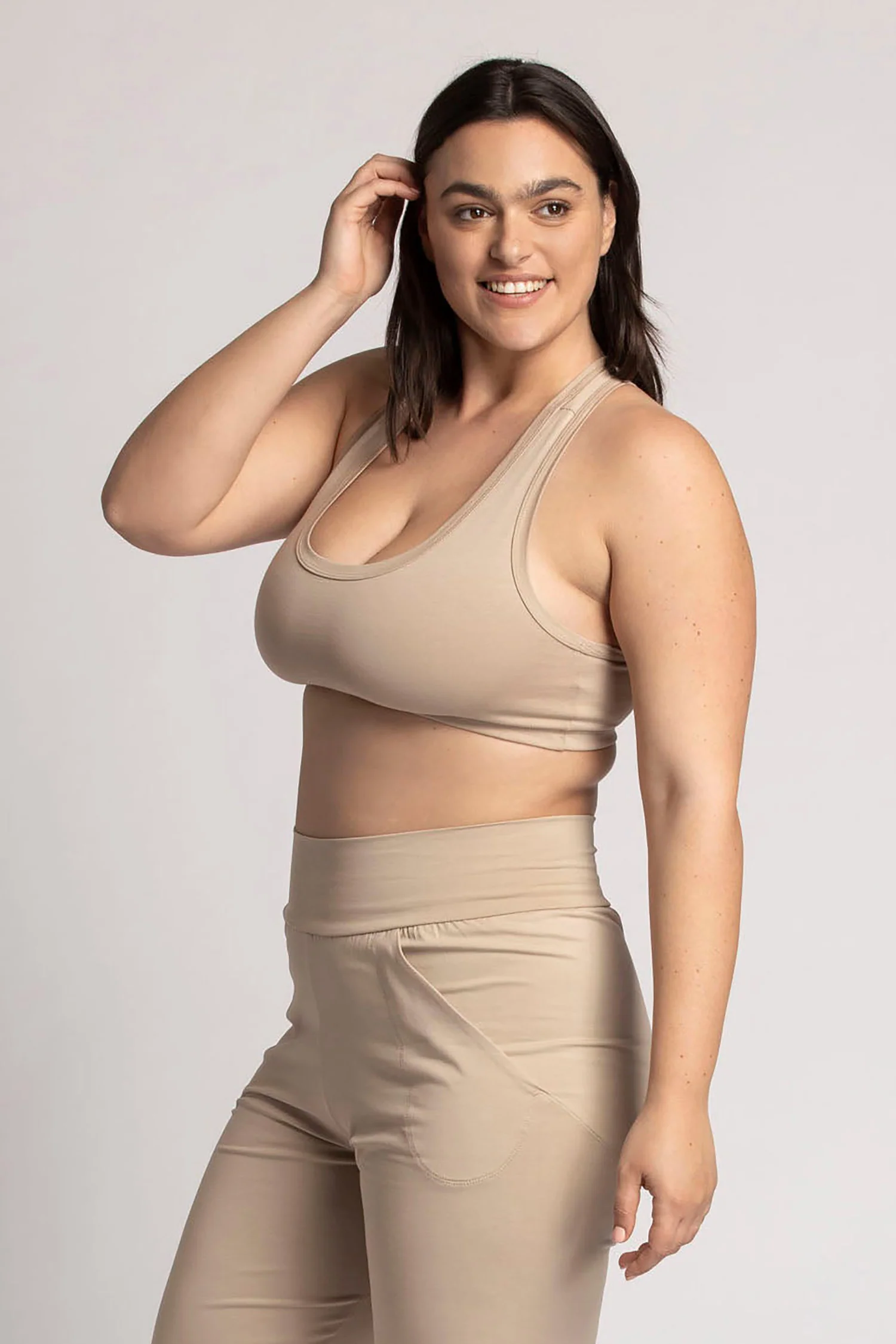 Organic Cotton Racer-Back Bra - Image 4