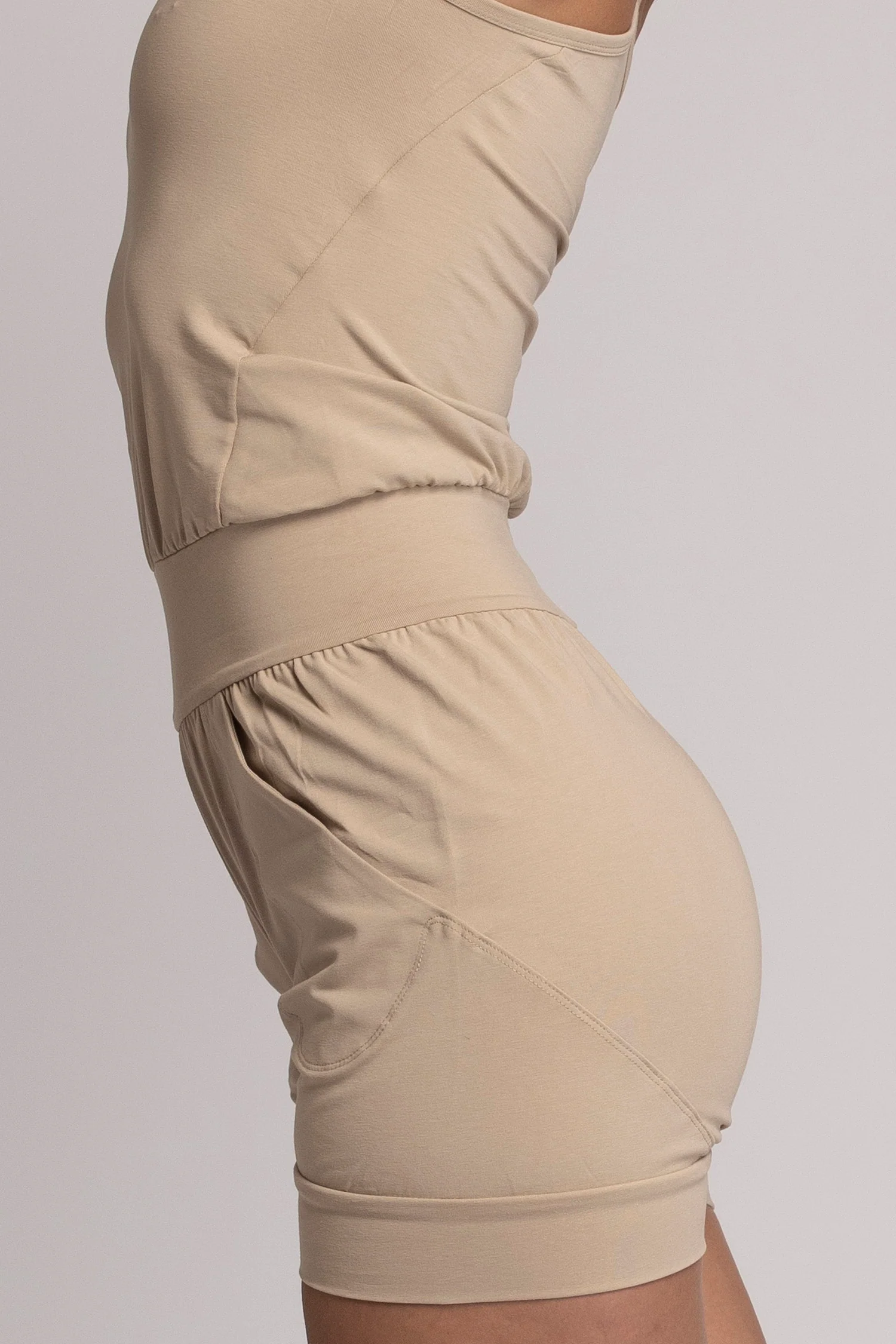 Organic Cotton Short Yoga Jumpsuit - Image 3