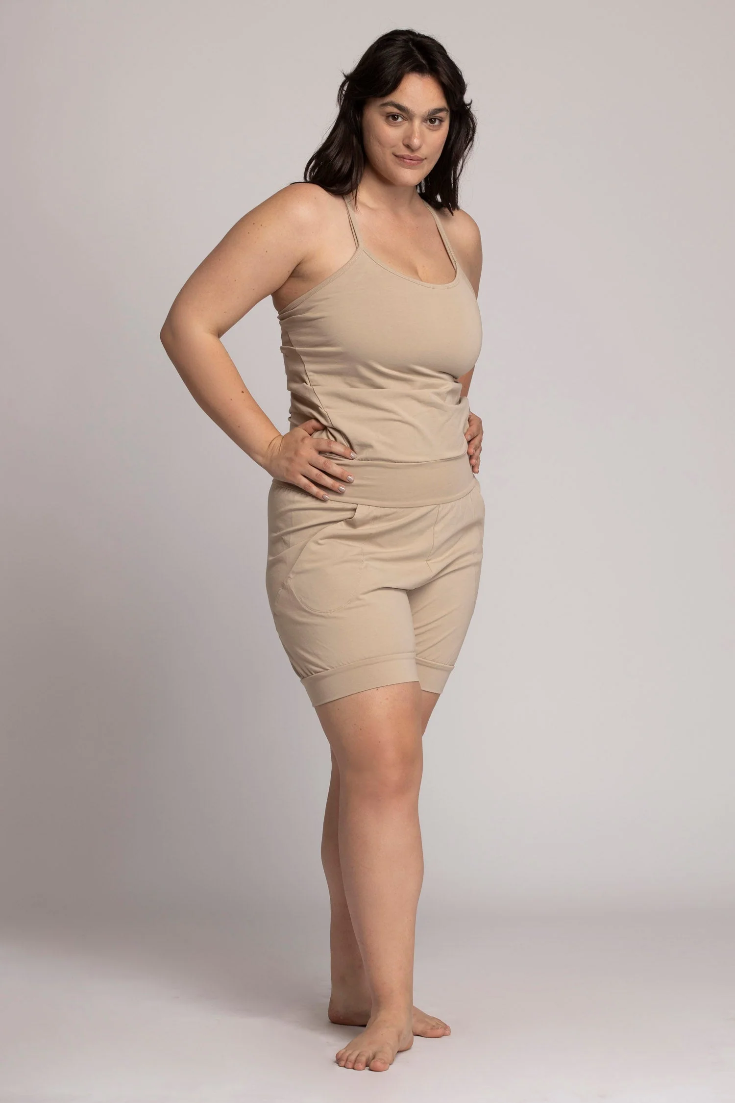 Organic Cotton Short Yoga Jumpsuit - Image 4