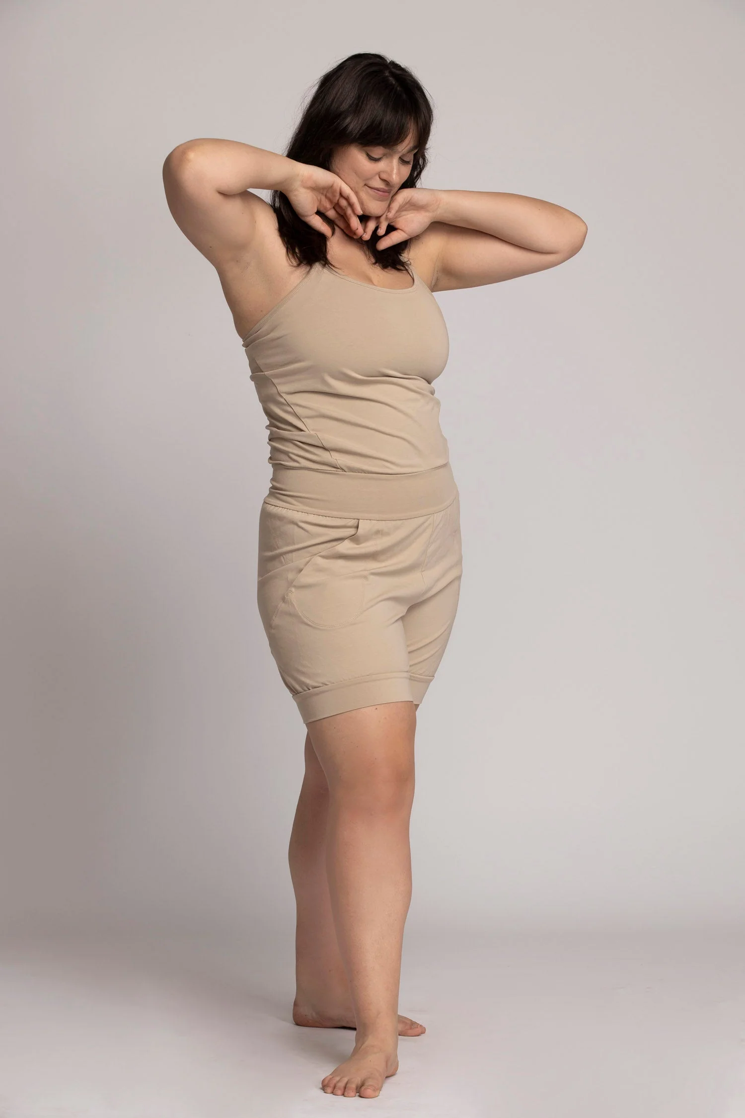 Organic Cotton Short Yoga Jumpsuit - Image 5