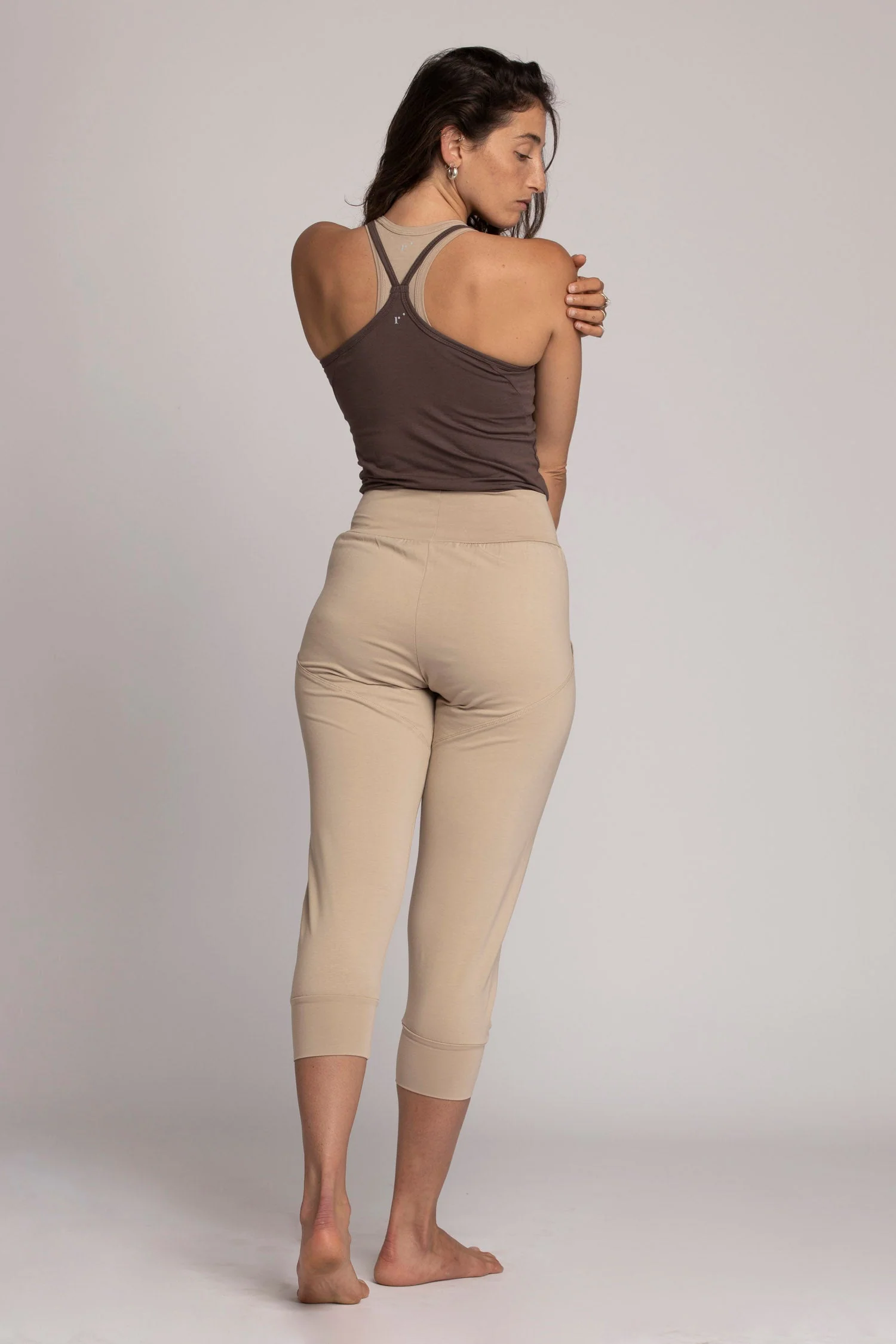Organic Cotton Slouchy Capri Pants - Image 3