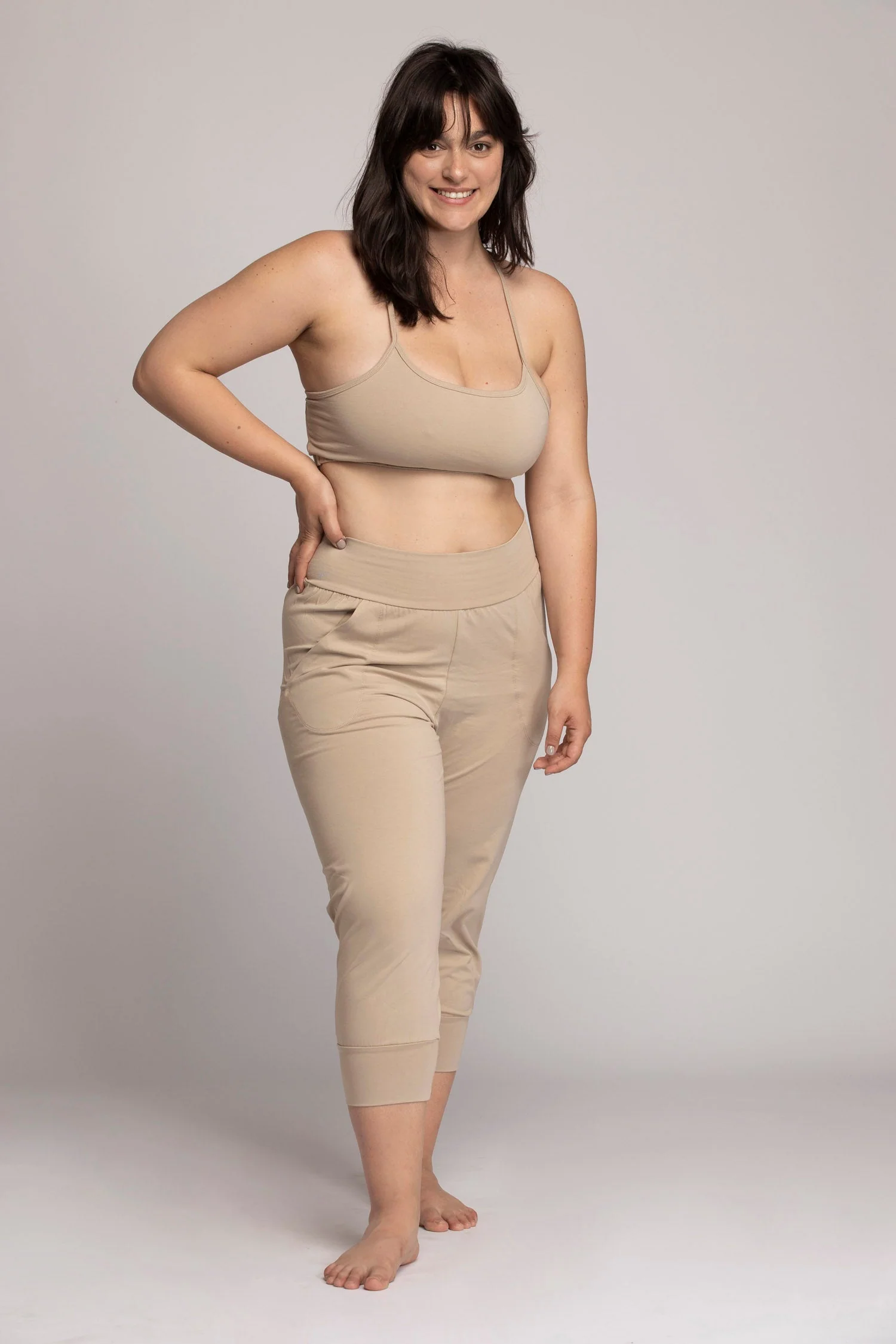 Organic Cotton Slouchy Capri Pants - Image 4