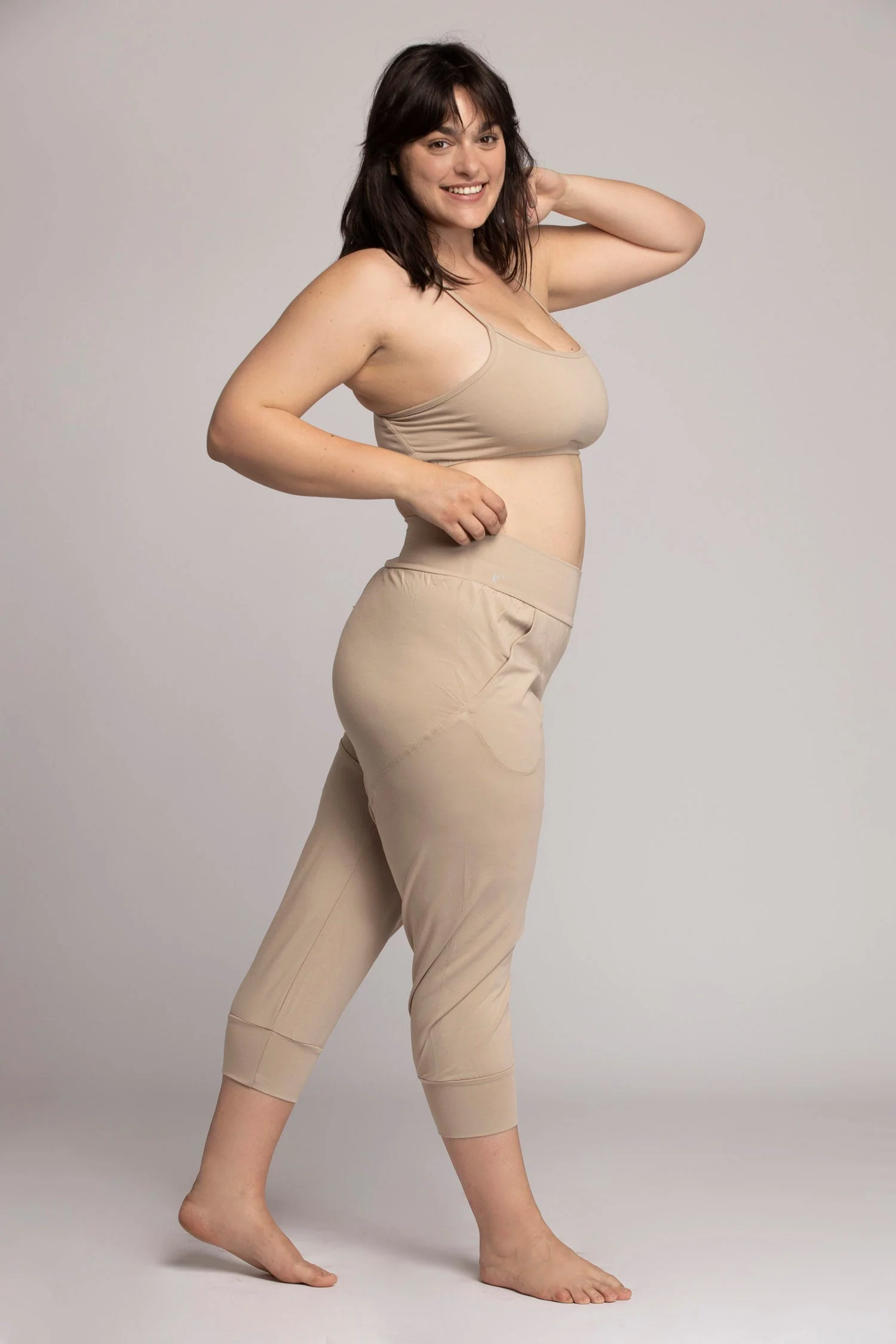 Organic Cotton Slouchy Capri Pants - Image 5