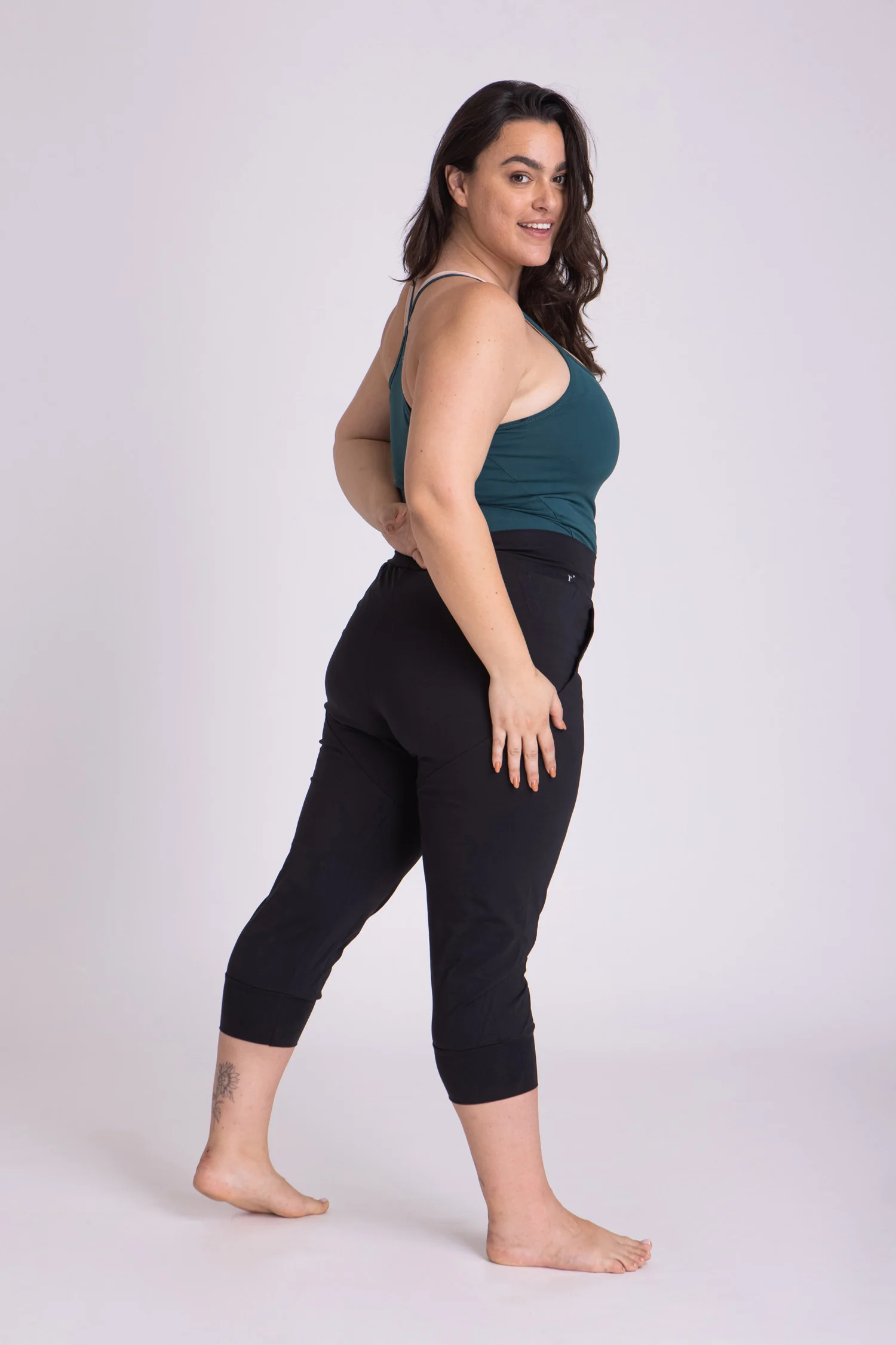 Organic Cotton Slouchy Capri Pants - Image 5