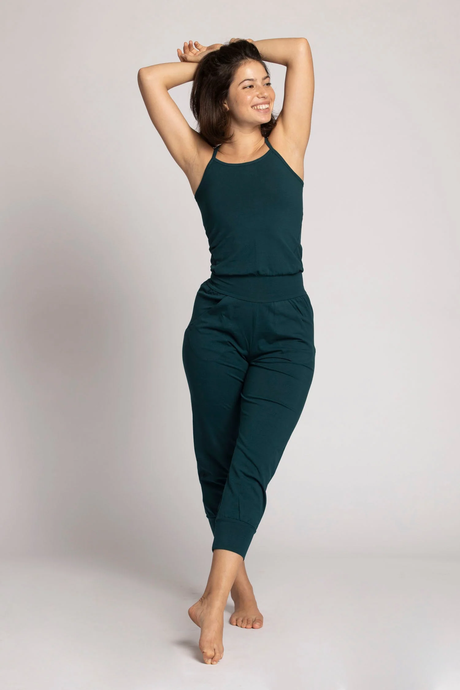 Organic Cotton Yoga Jumpsuit - Image 4