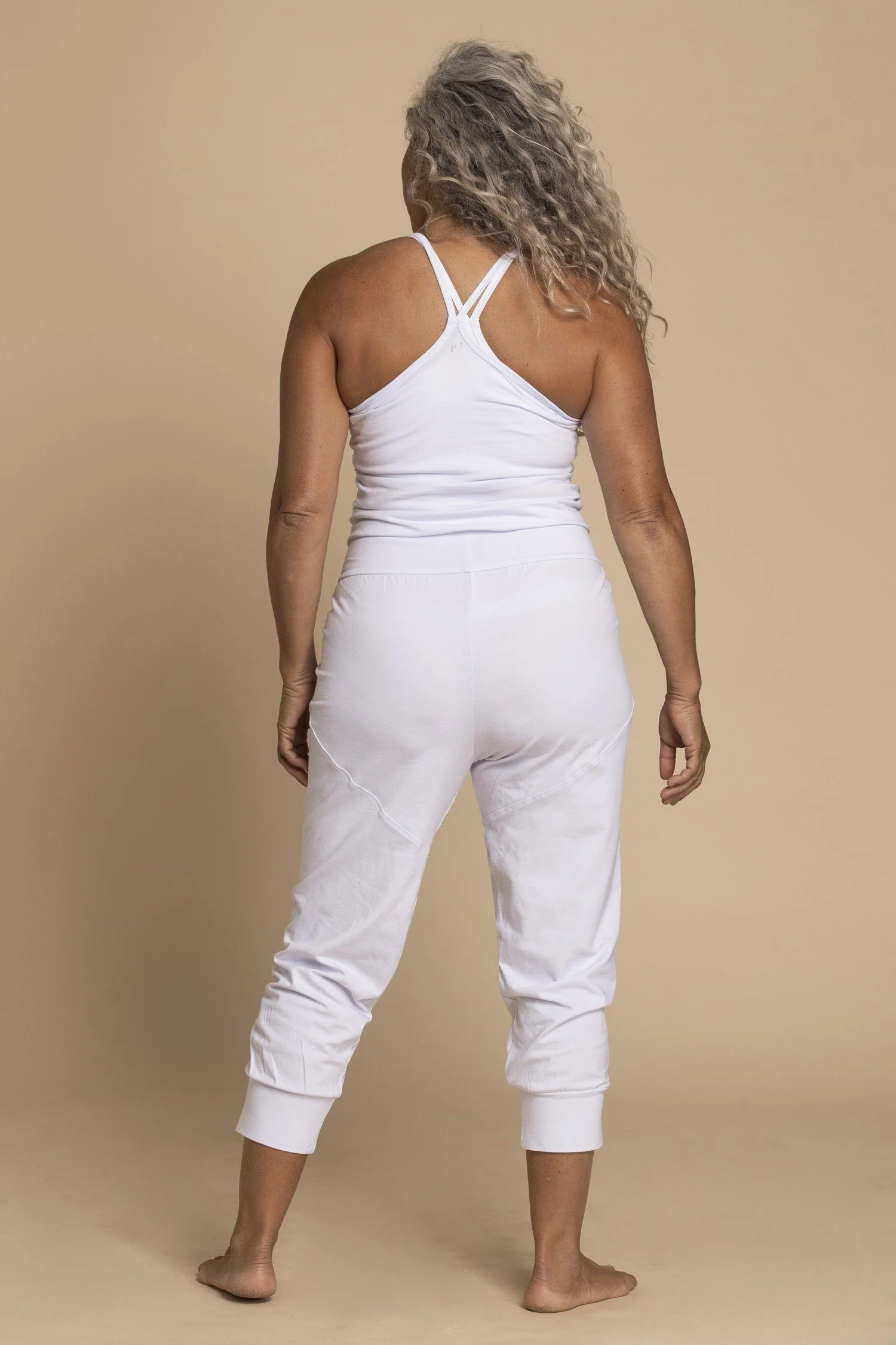 Pure White Yoga Jumpsuit - Image 5