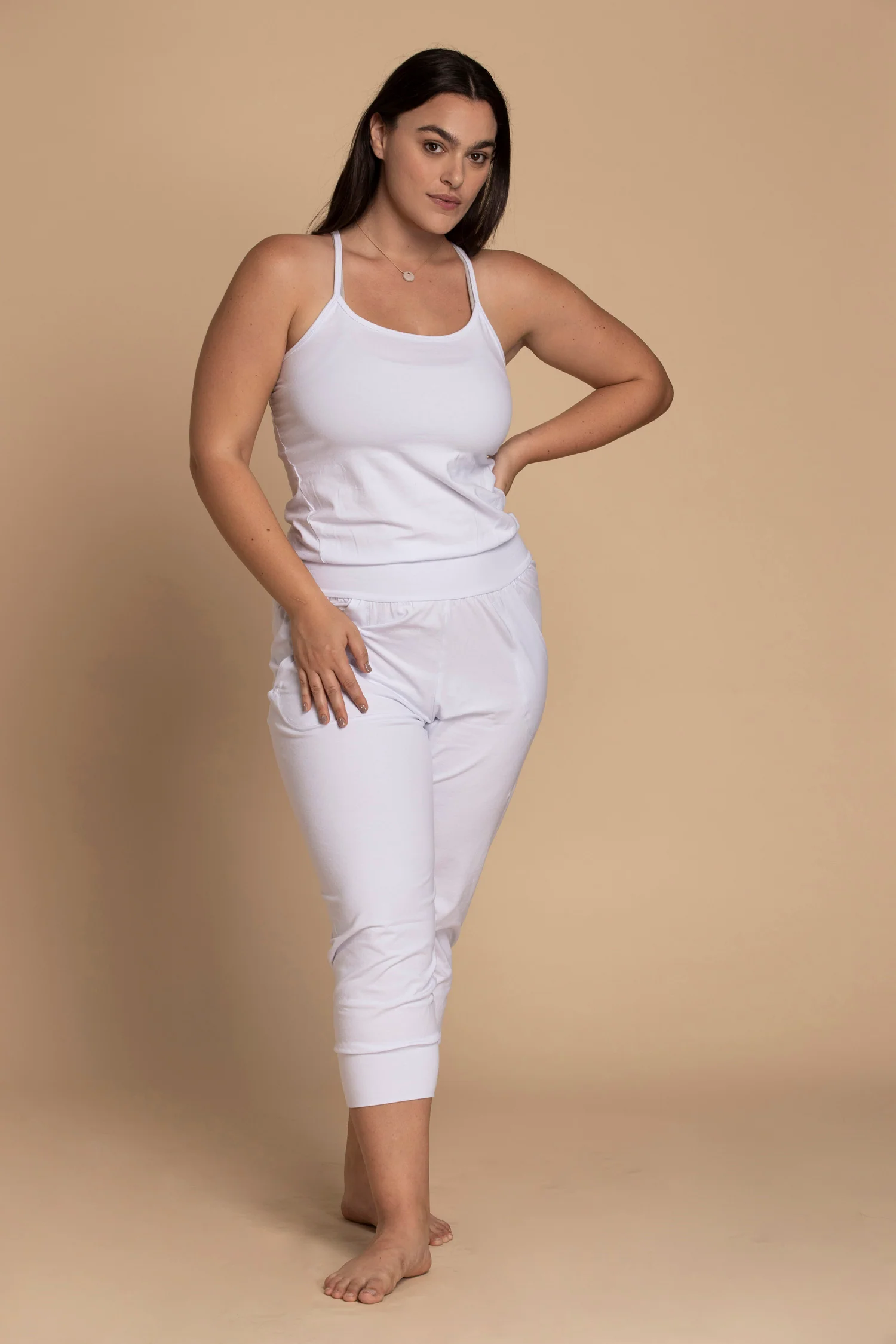 Pure White Yoga Jumpsuit - Image 6