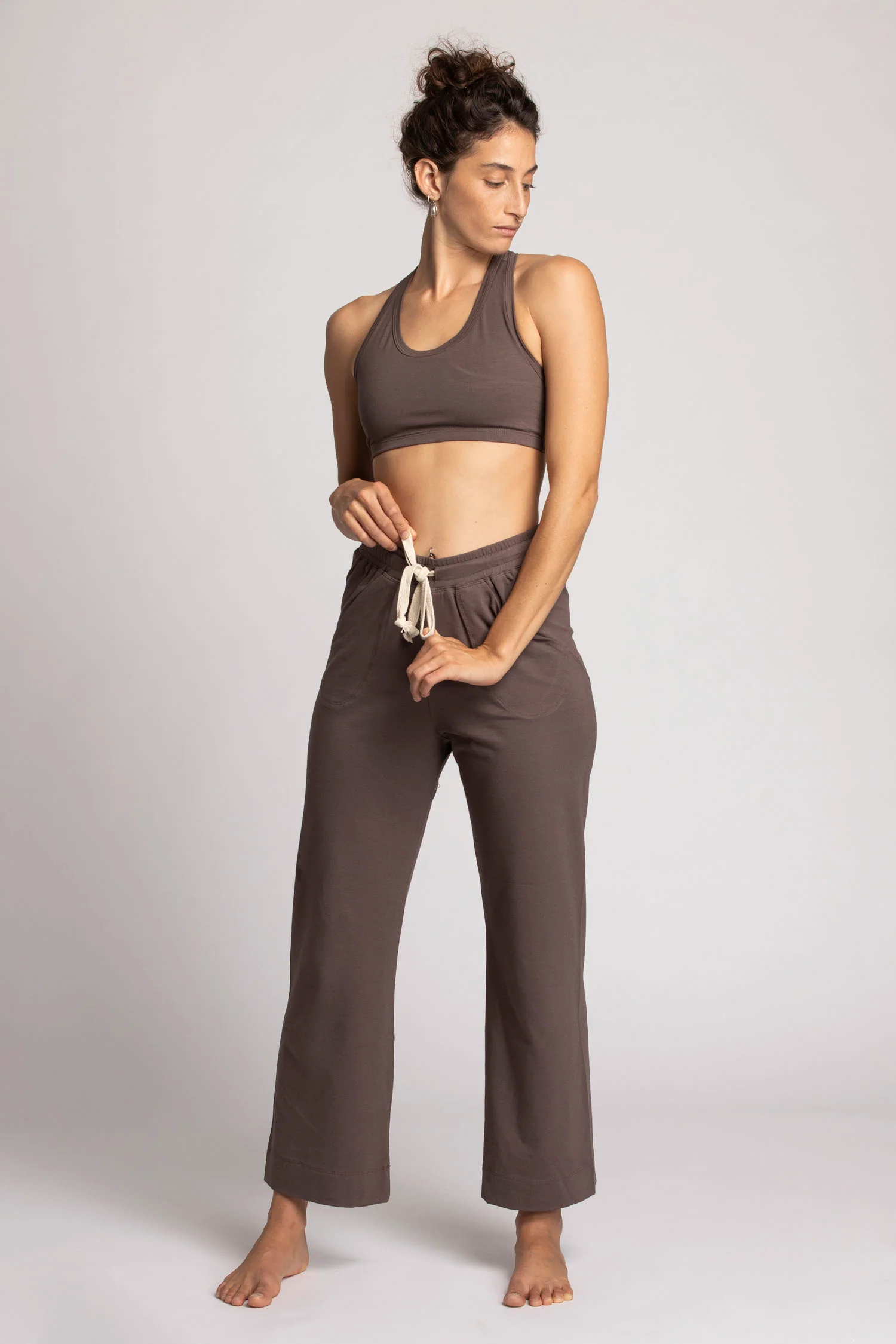 Soft Modal Wide Leg Lounge Pants - Image 4