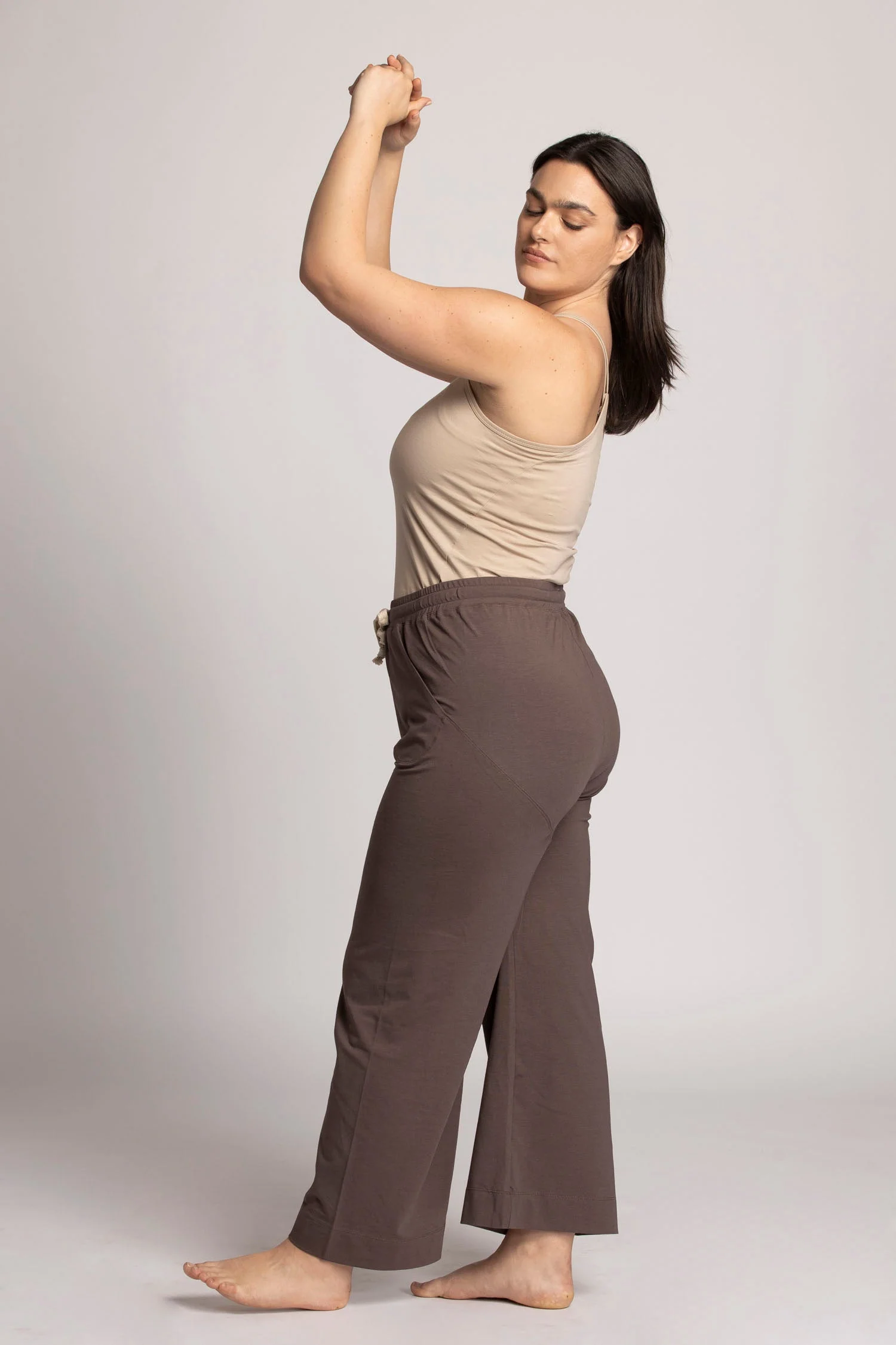 Soft Modal Wide Leg Lounge Pants - Image 7