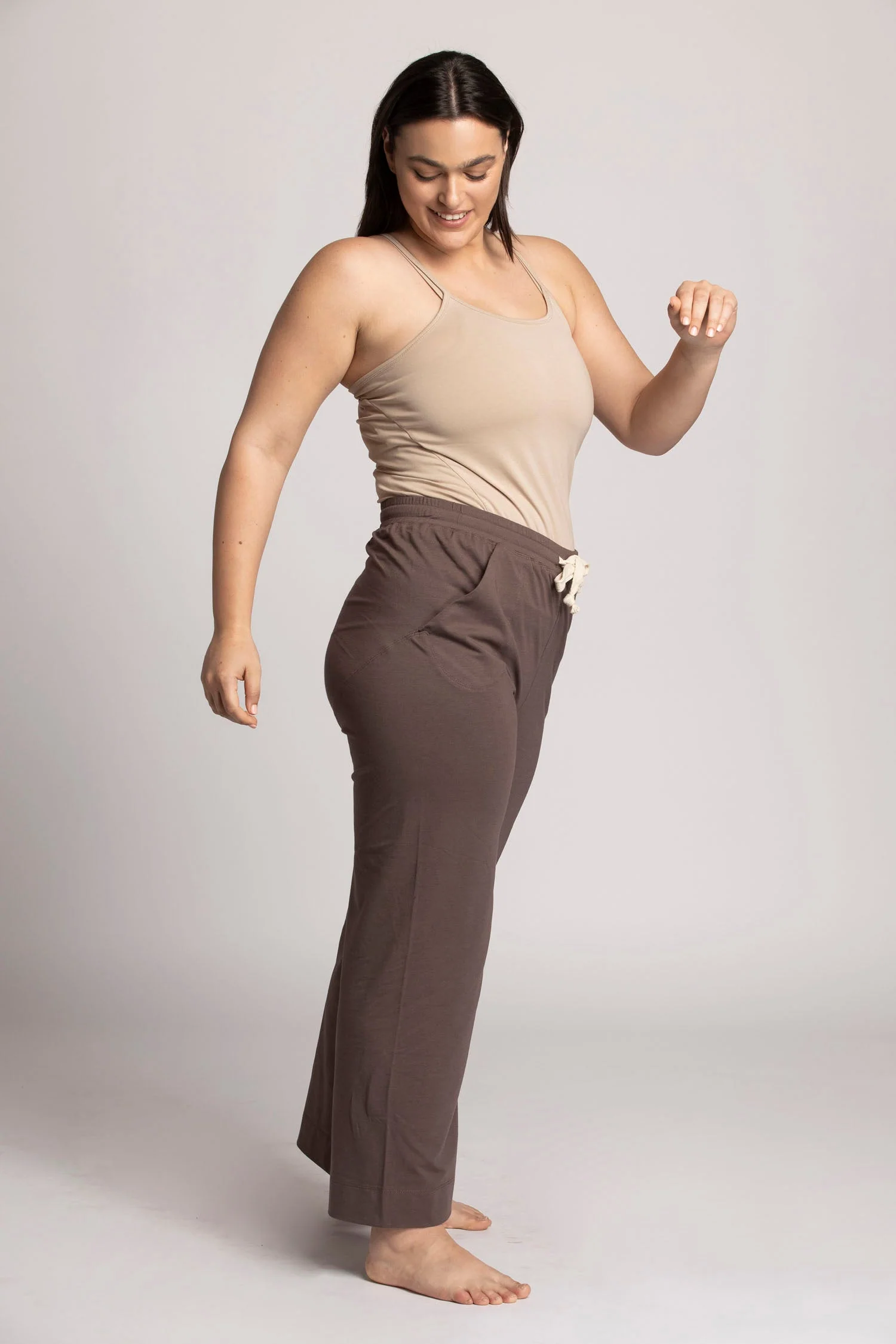 Soft Modal Wide Leg Lounge Pants - Image 8