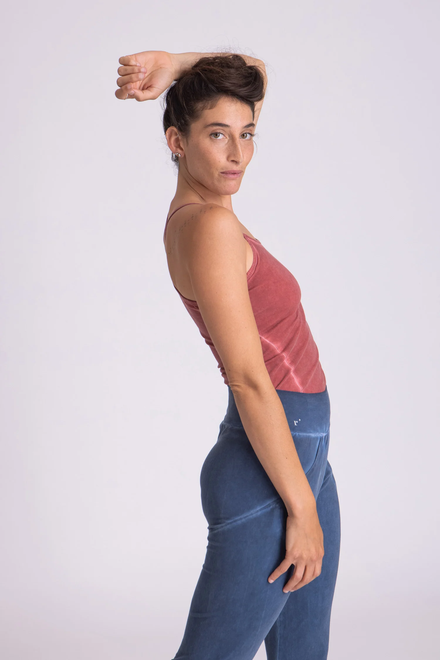 Stonewash Criss Cross Tank Top - Image 4