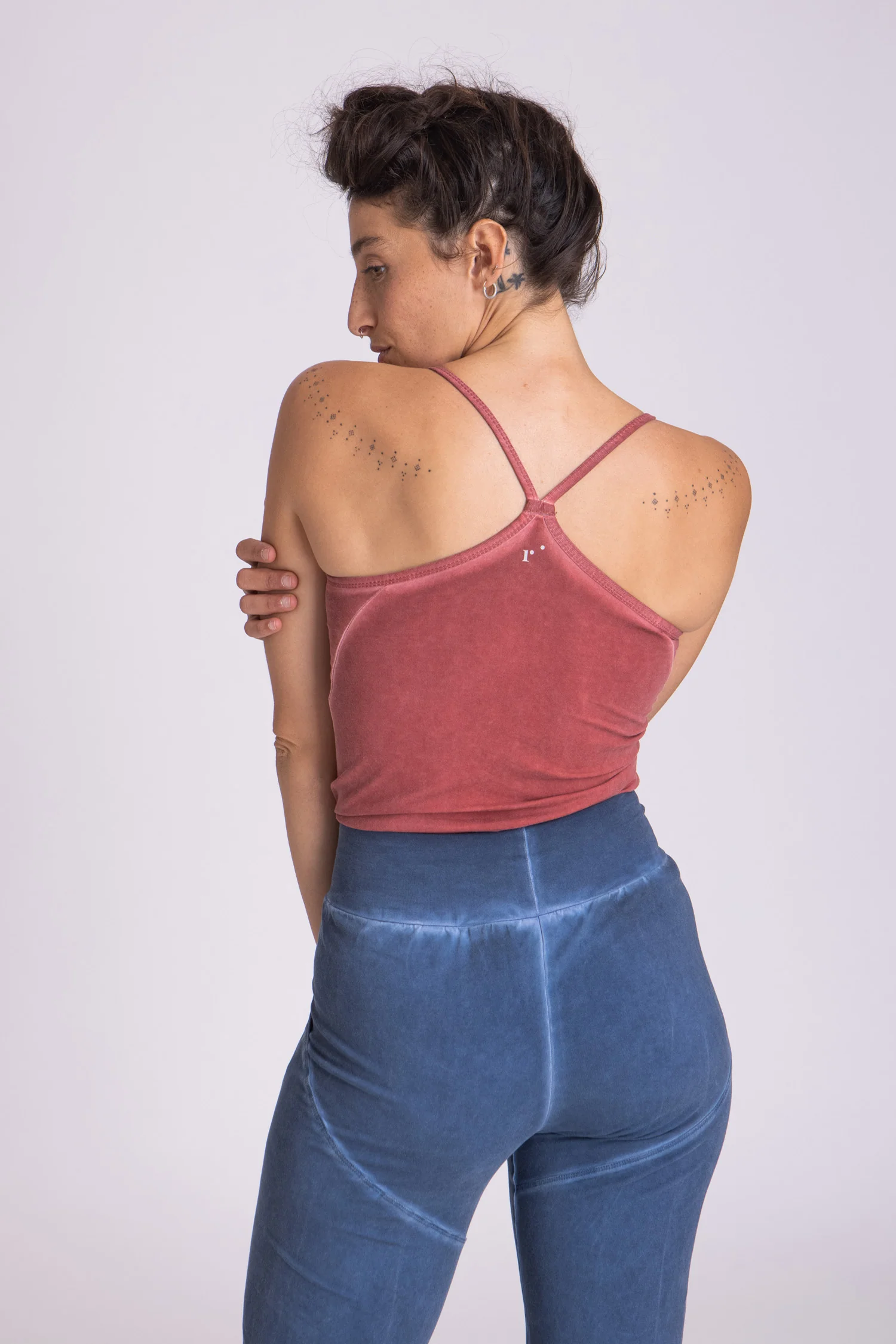 Stonewash Criss Cross Tank Top - Image 5
