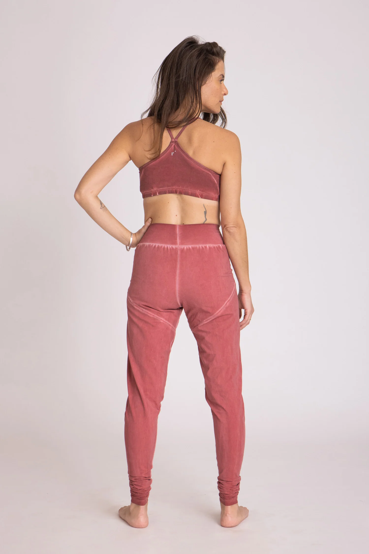 Stonewash Extra Long Slouchy Pants - Image 3