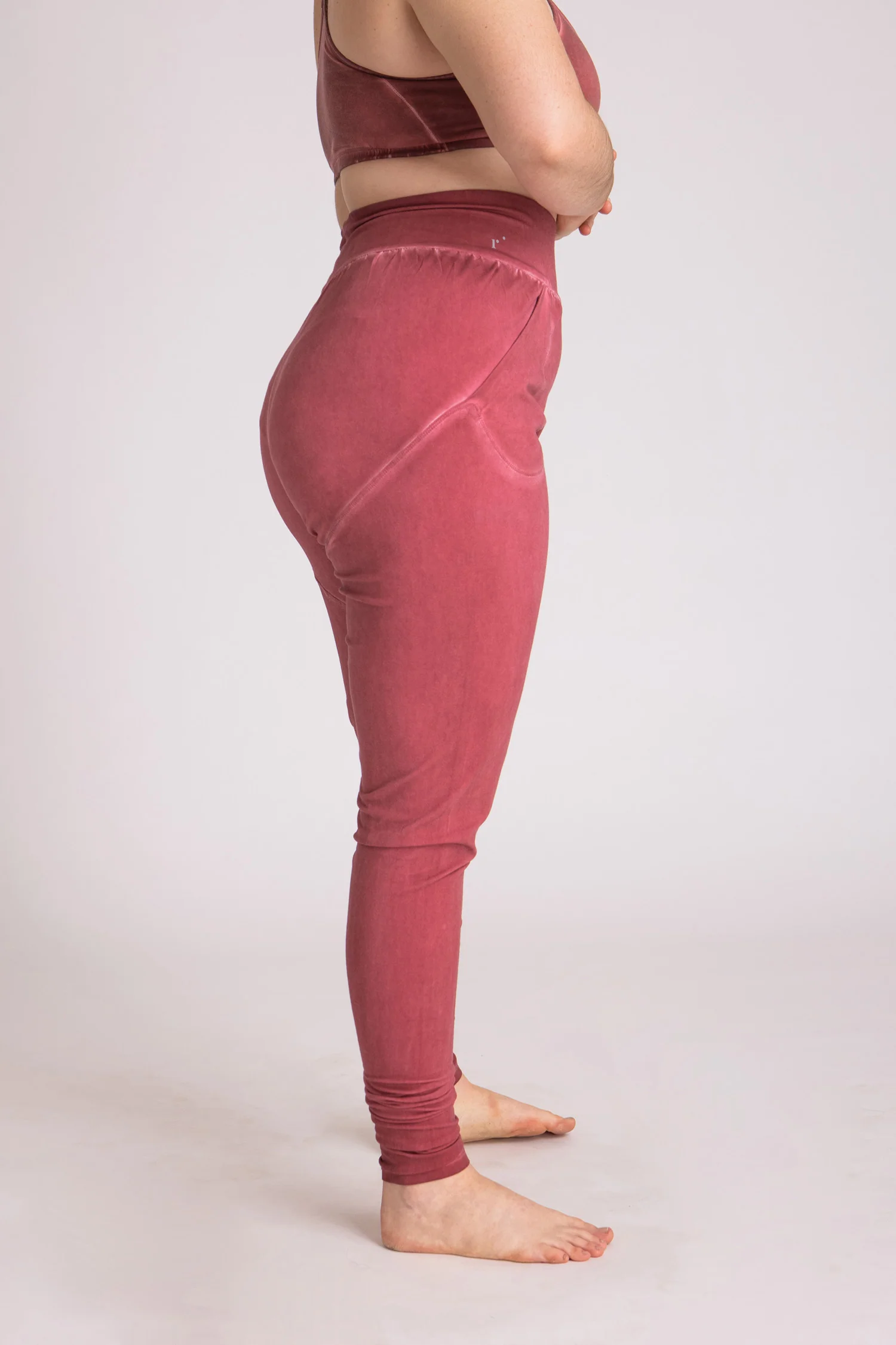 Stonewash Extra Long Slouchy Pants - Image 5