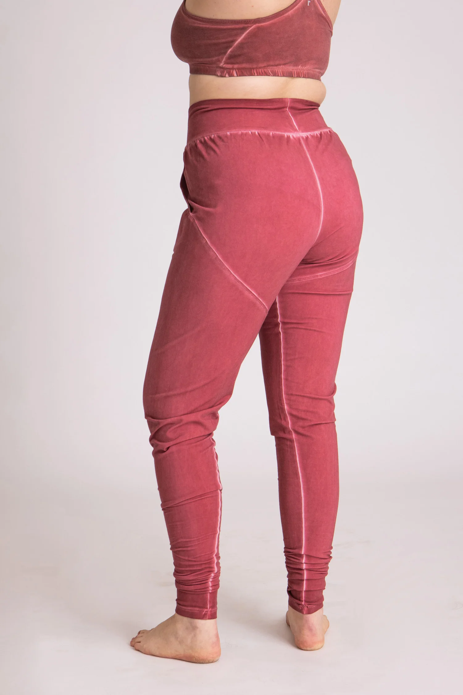 Stonewash Extra Long Slouchy Pants - Image 6