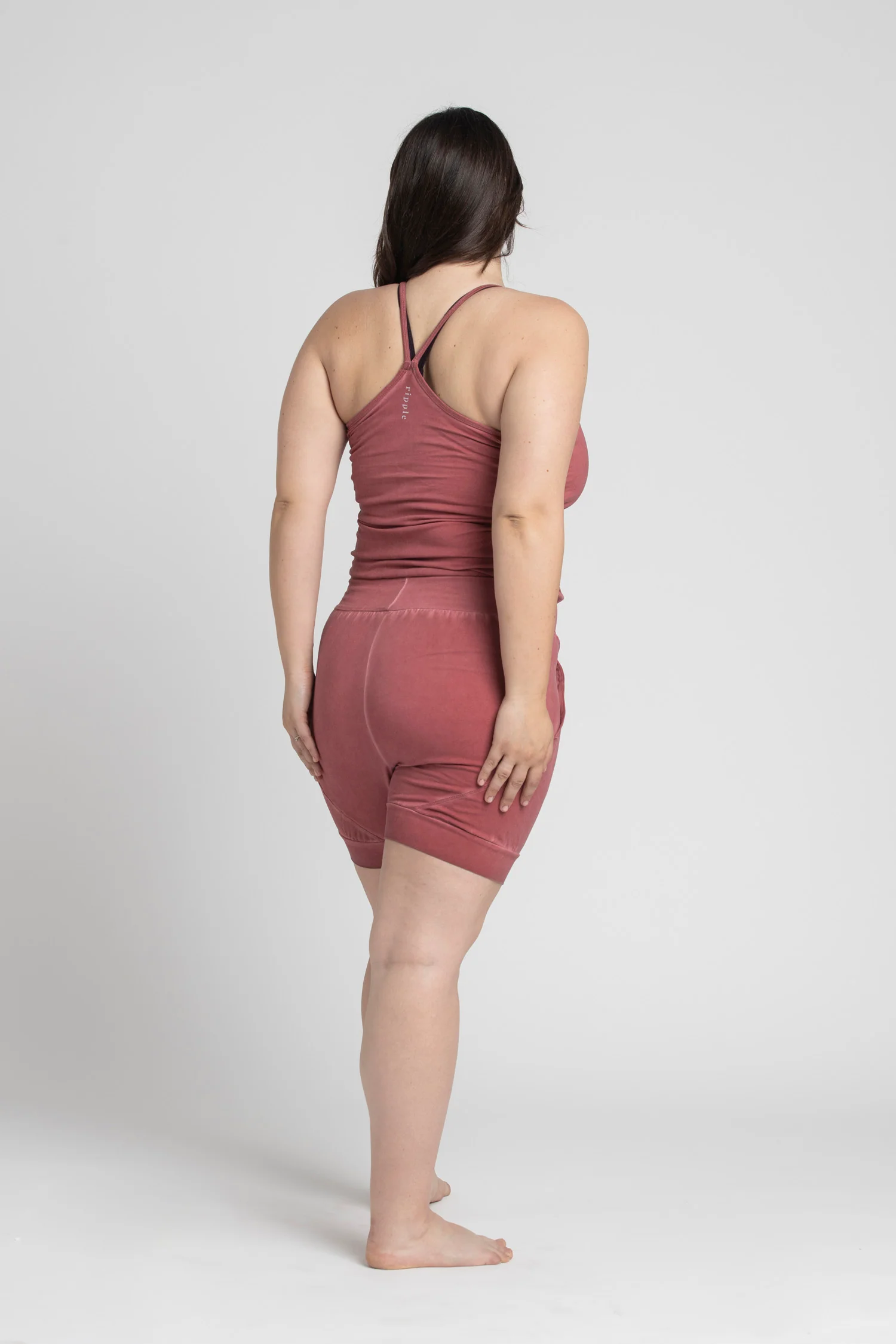 Stonewash Short Yoga Jumpsuit - Image 7