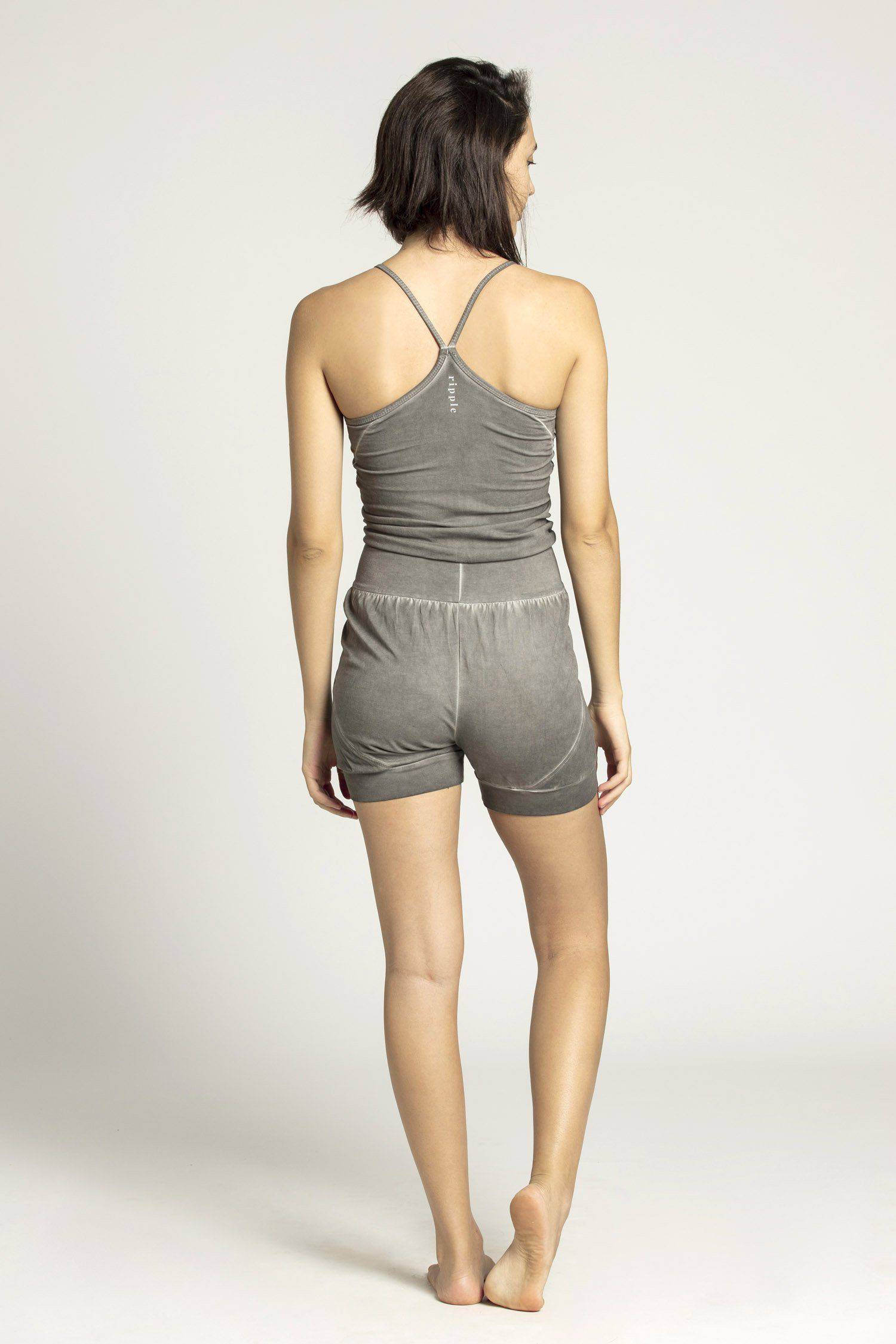 Stonewash Short Yoga Jumpsuit - Image 3