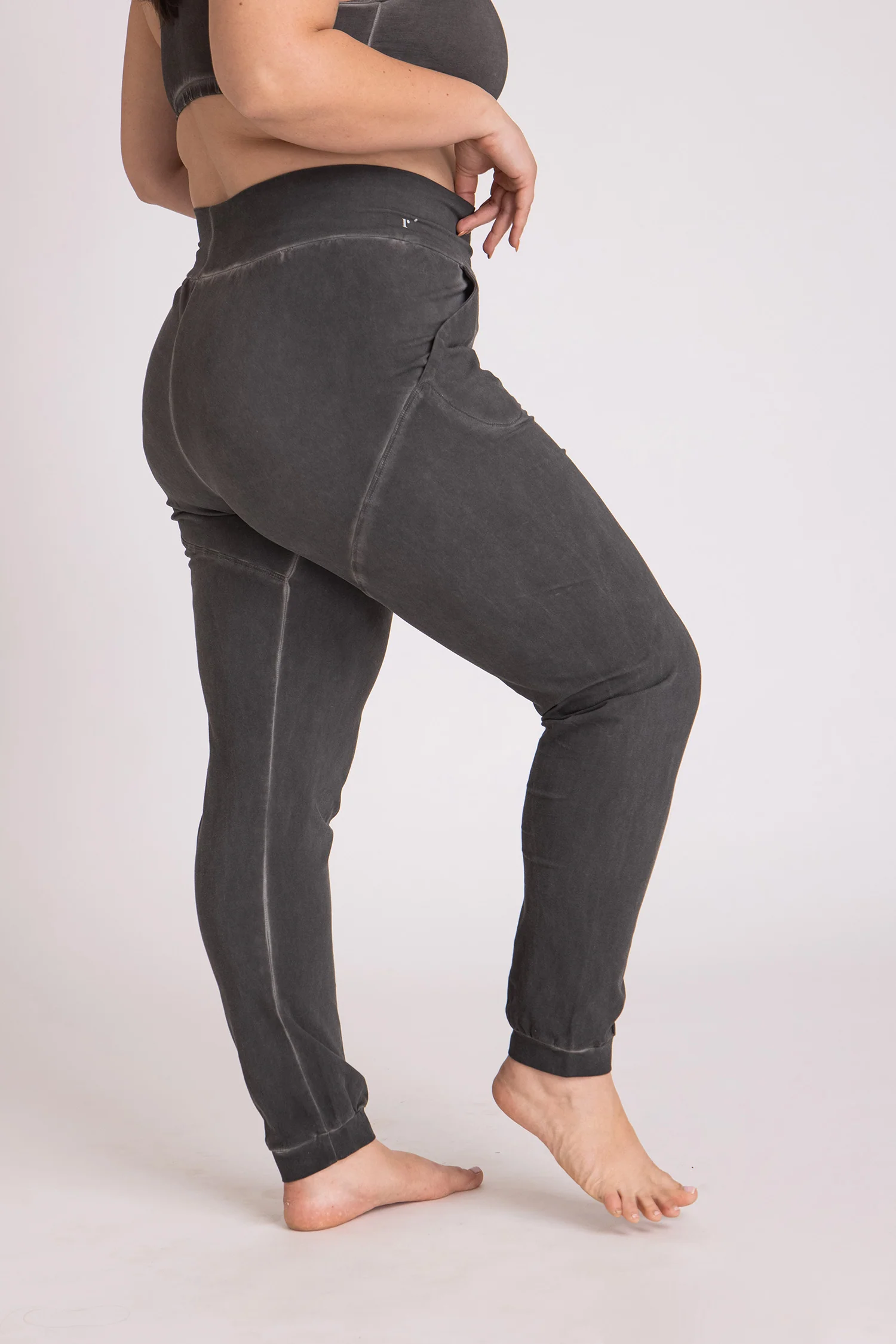 Stonewash Unisex Slouchy Yoga Pants - Image 5