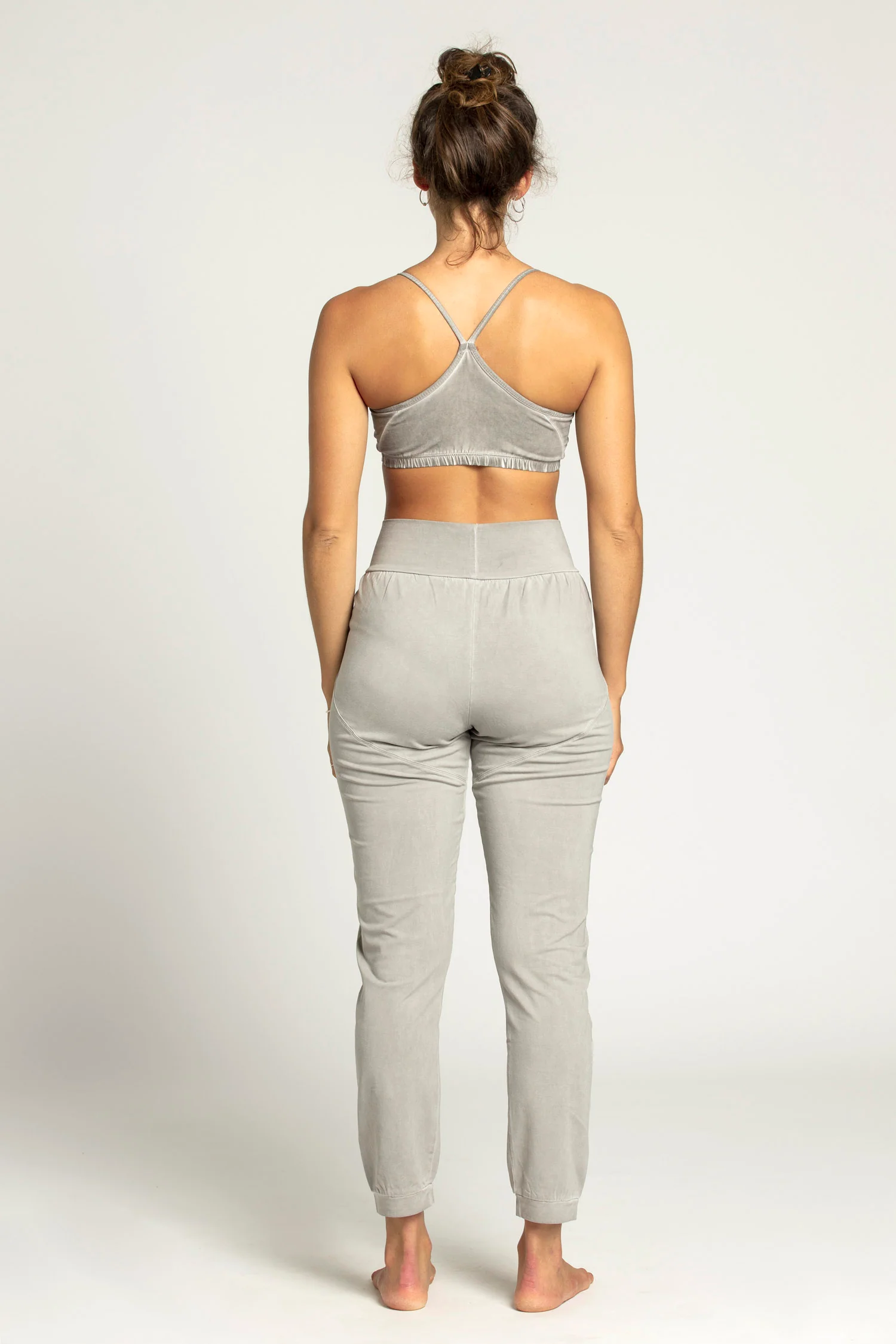 Stonewash Unisex Slouchy Yoga Pants - Image 3