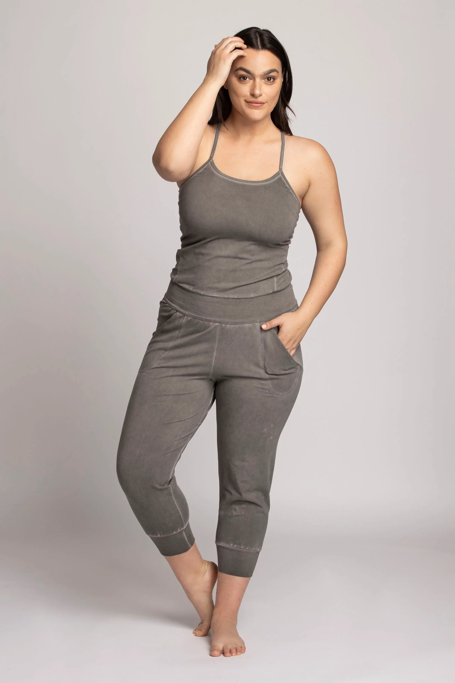 Stonewash Yoga Jumpsuit - Image 5