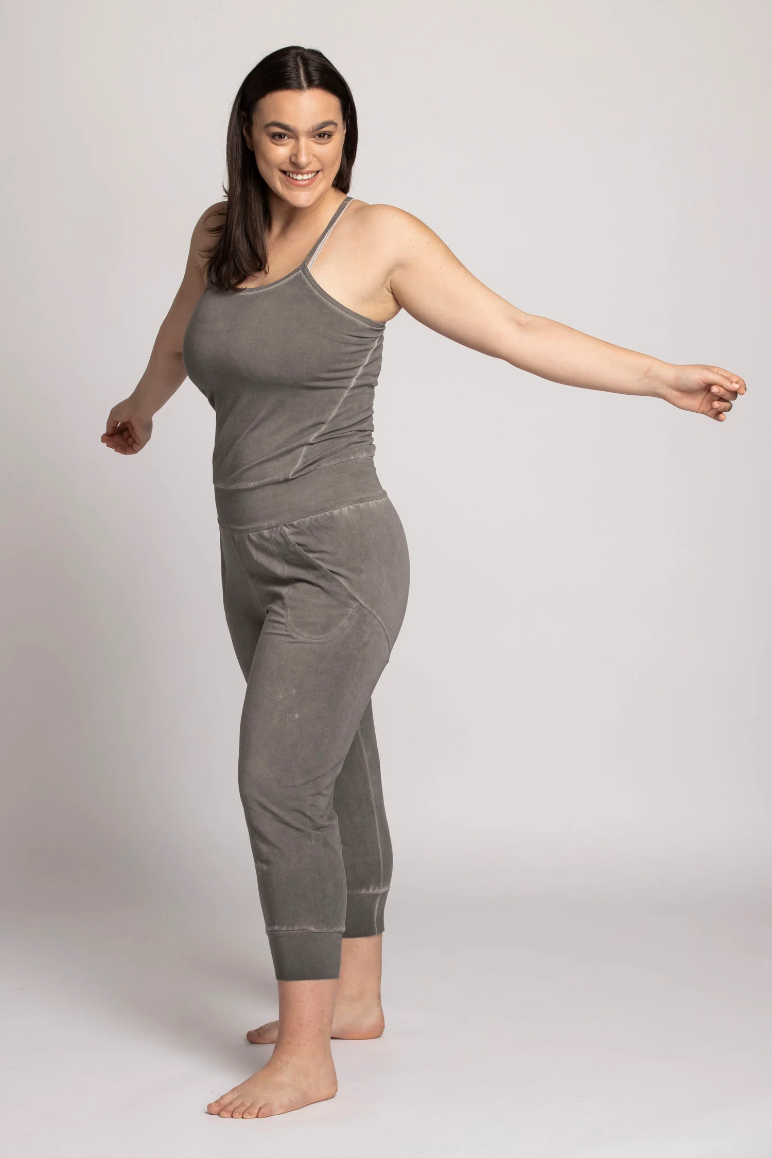 Stonewash Yoga Jumpsuit - Image 6