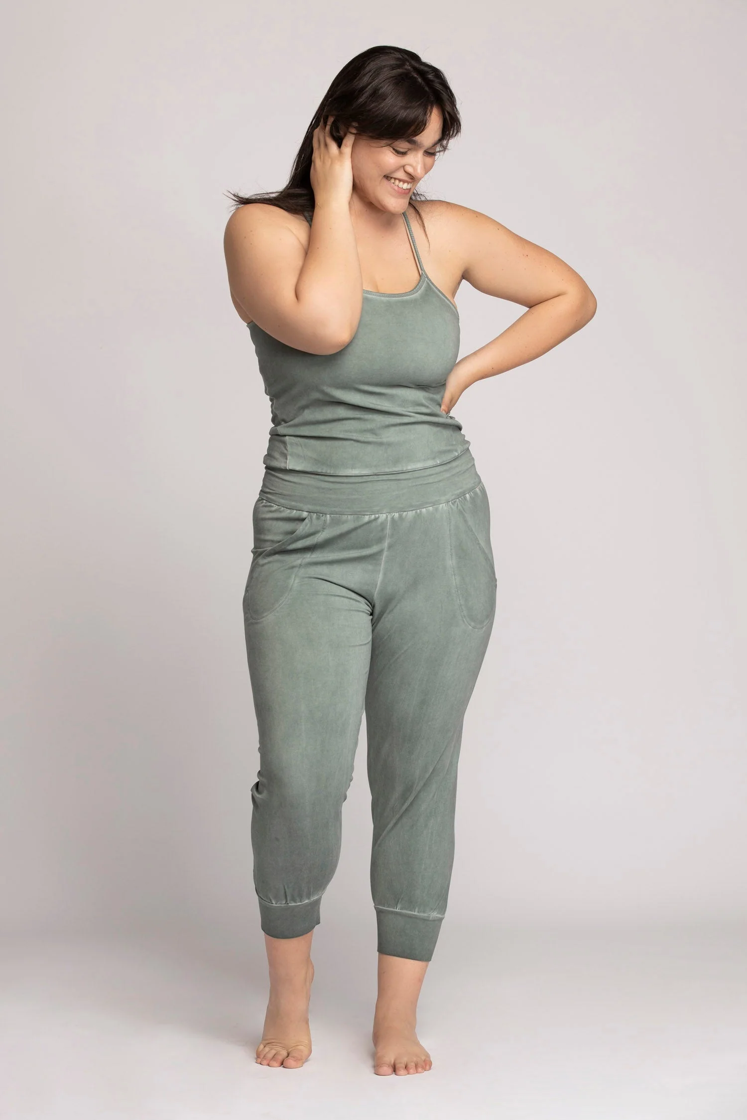 Stonewash Yoga Jumpsuit - Image 4