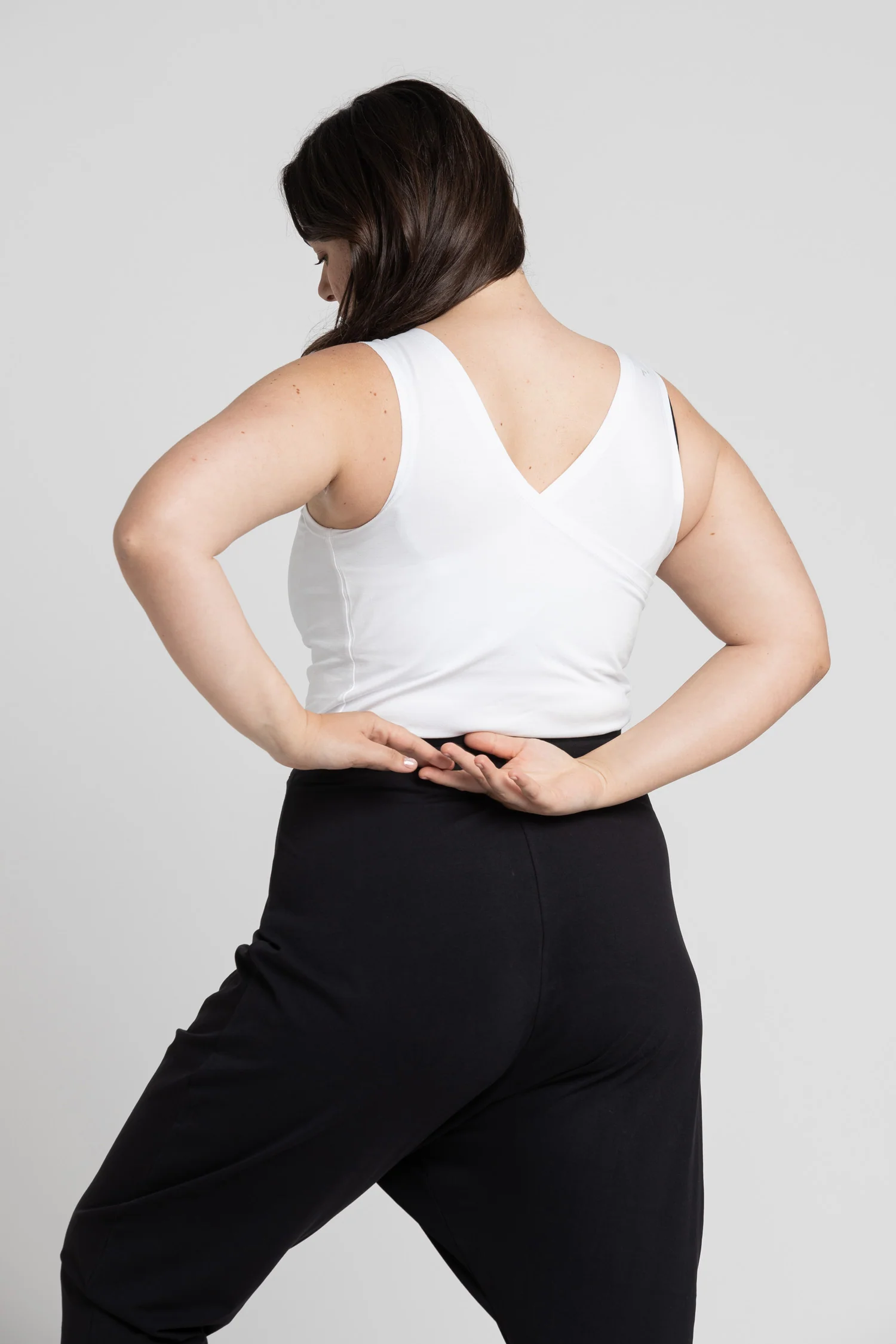 V Back Tank Top - Image 3